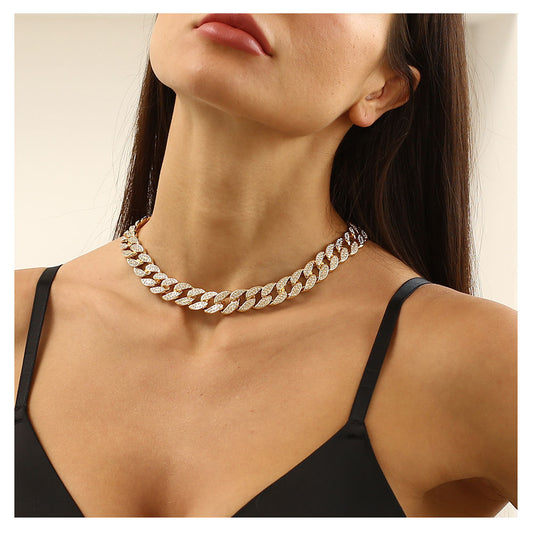 Cuban Chain Single-layer Necklace