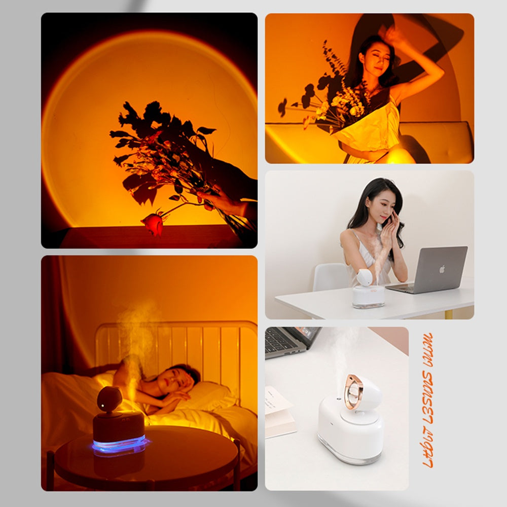 Sunset Lamp Air Humidifier