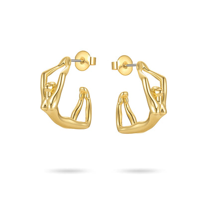 Female Body Personality Earrings