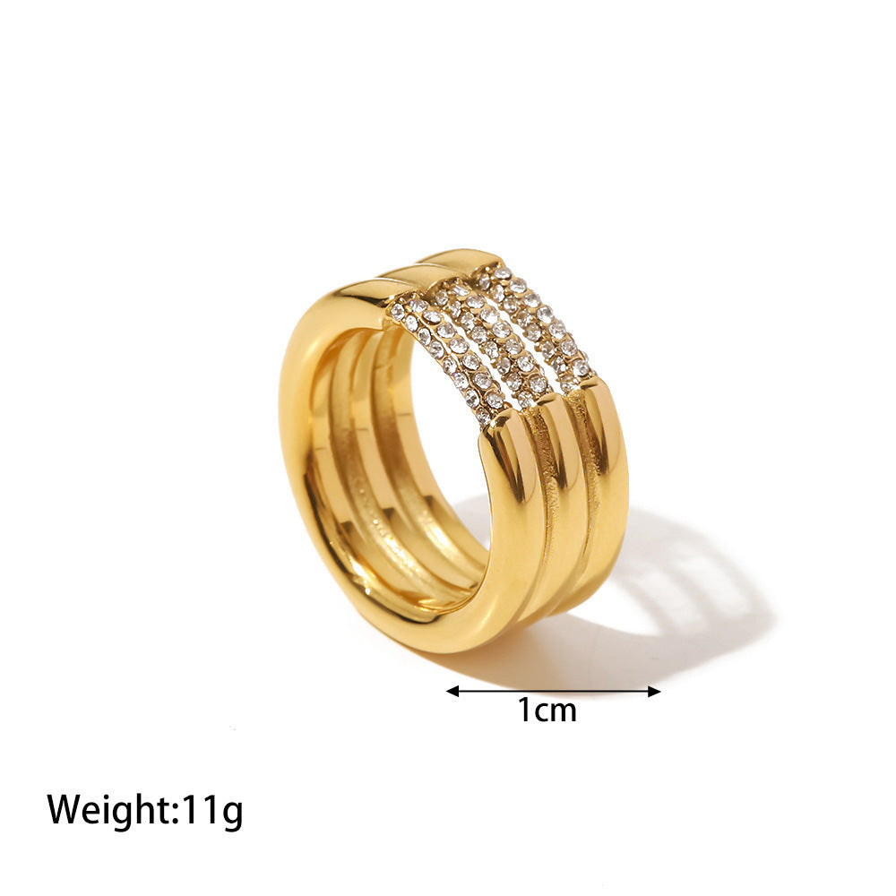 Serenity Gold Ring