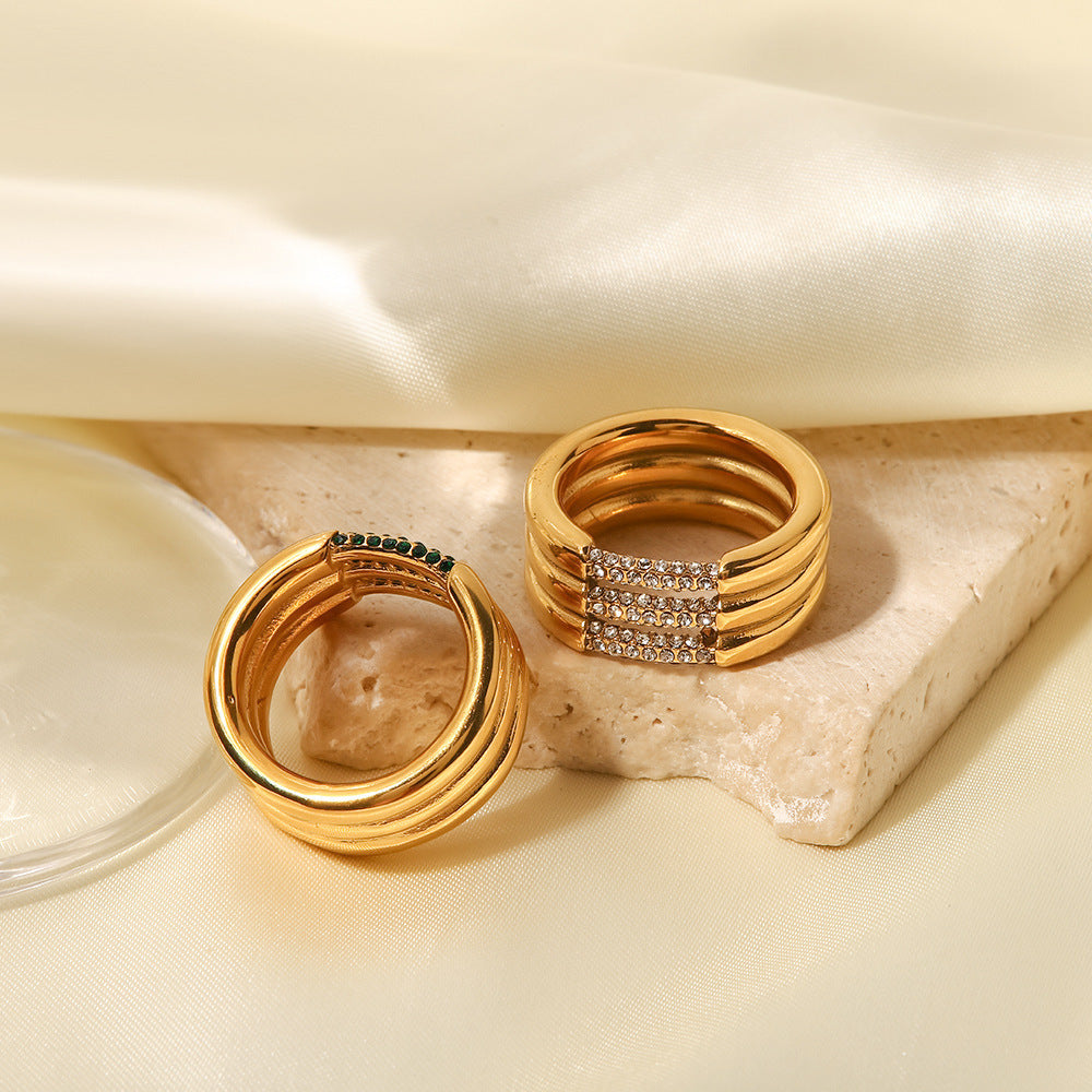 Serenity Gold Ring